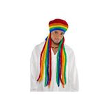 Rainbow dreadlocks wig cap RB6002