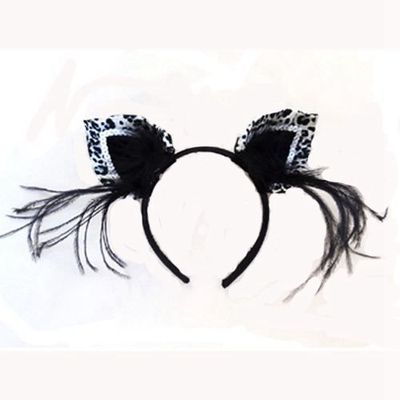 Black Cat Ear Hedband HE0138