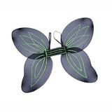​Black Silk Butterfly Wing(HE0858)