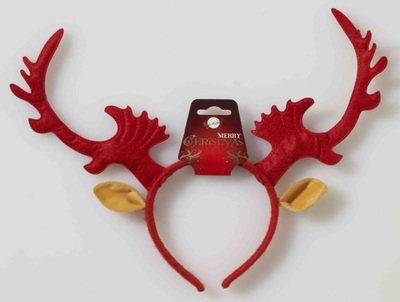 Christmas Red Reindeer Antlers with Ears NY2021