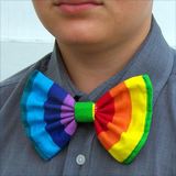 Rainbow Bow Tie RB9010