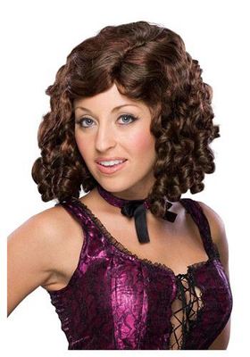 6628Curly Brunette Wig