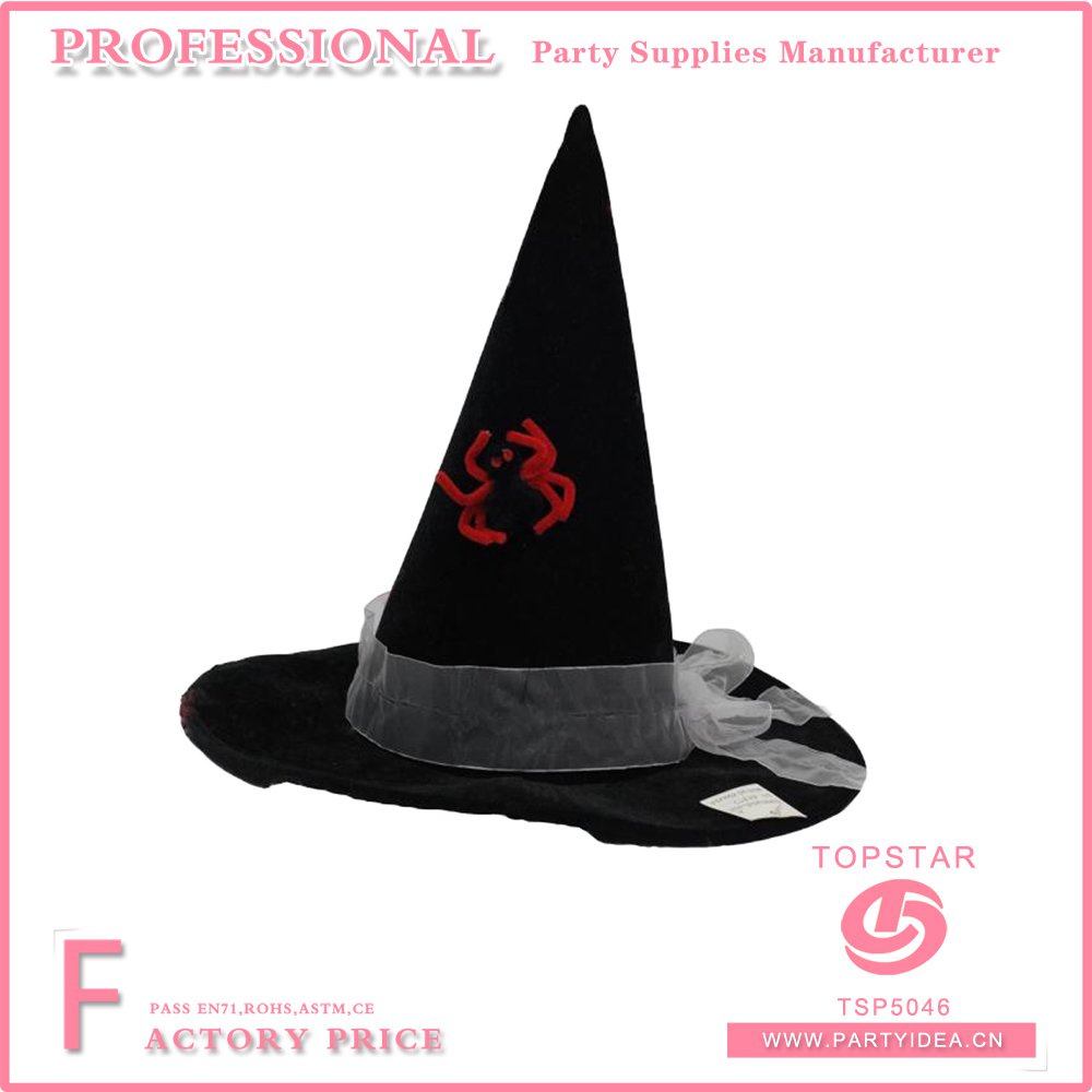 Black Halloween witch Hat TSP5046