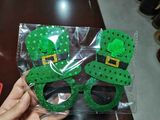18HKSUN015BGR Glittered Leprechaun Hat Glasses(1)