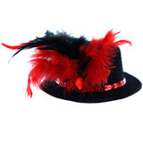 Burlesque Mini Top Hat Fascinator TSA00SXZ0163A5
