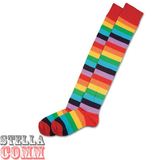 Multicolor circus clown socks RB9014