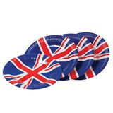 British Flag Design Paper Plates UK9033