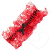 HE0105 Red Lace Garter