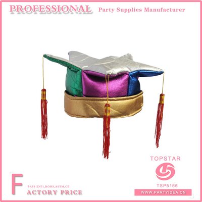 Carnival Jester Hat with Red Hang TSP5166