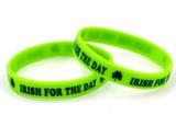 IR1108F19 St Patrick's Day Shamrock Bracelets