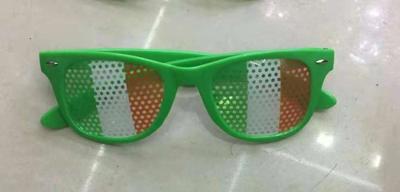 IR0437 Ireland Flag Green Wayfarer Sunglass(1)