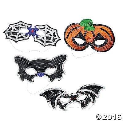 HA3010 Sequin Halloween Mask