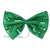 Green Sequin Bow Tie 17HY9007L