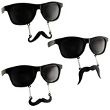 Black Moustache Sunglass HE0406(1)