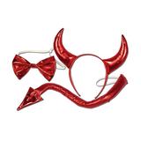 Red horn suits head buckle 1280