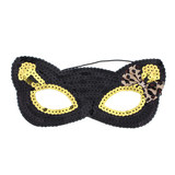 Sequin Party Mask HE0297BK