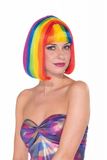 Rainbow-chic-wig RB6002