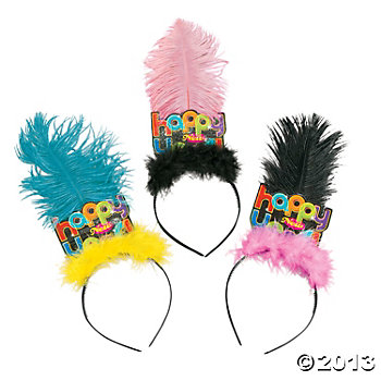 Happy mew year headband NY2029(1)