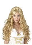 6610Flowing Blonde Goddess Wig