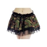 Camouflage Short Skirt(HE0617)(1)