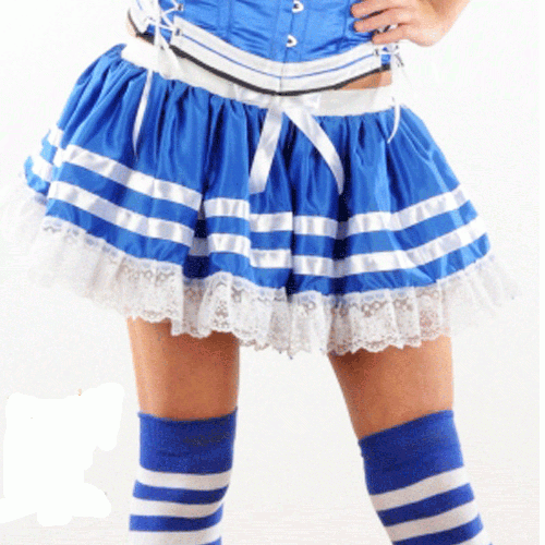 Blue-white Cutu Dress(HE0816)(1)