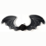 ​Black Silk Bats Set (4105-1)