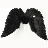 Black Feather Angel Wing (4113)