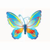Color Silk Butterfly Wing(4104-3)