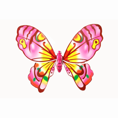 Color Silk Butterfly Wing(4104-2)