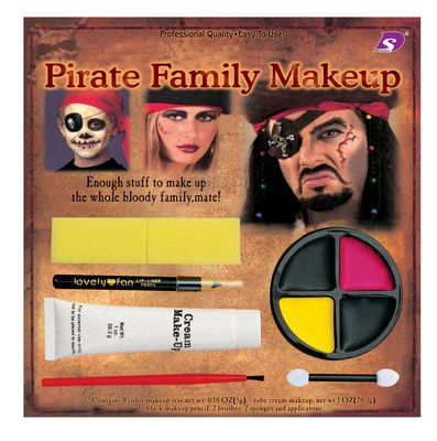 pirate face painting set PI9003