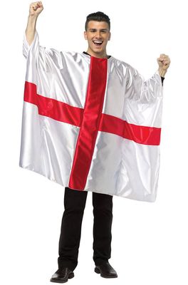 England Flag Tunic Adult Costume EG1007