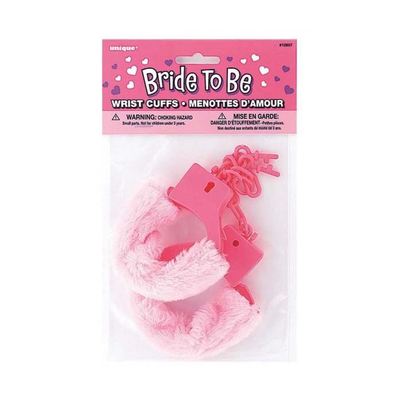 HE0073 Pink Plastic Handcuff