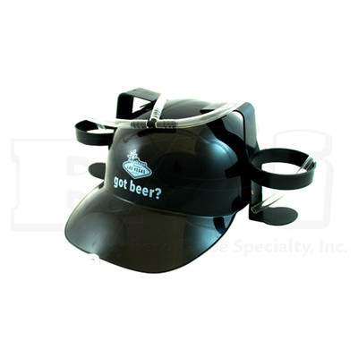 17OK9003BK Got Beer Drinking Hat Bk