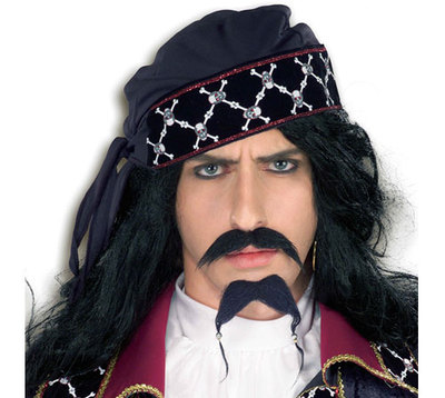 DELUXE PIRATE BEARD & MOUSTACHE PI9008