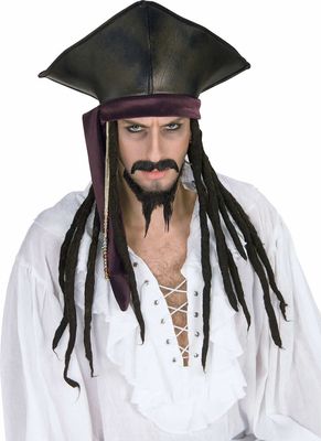 PIRATE HAT AND DREADS PI6015