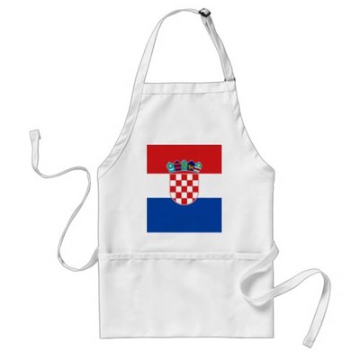 Croatia high quality flag aprons CR1003