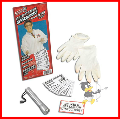 Gynecologist kit halloween costume HE9704