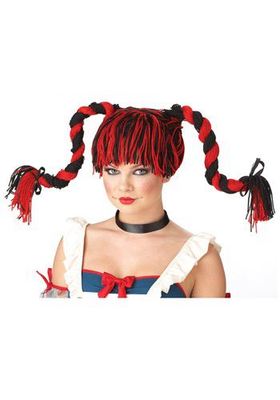 6762Gothic Rag Doll Wig