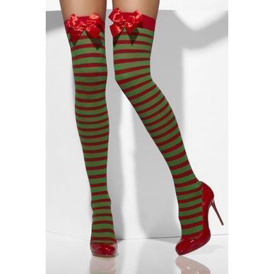 17CH9053 Ladies Sexy Santa Elf Tights