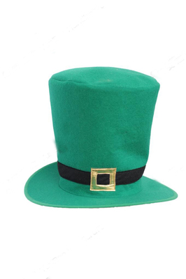 Green Shamrock Top Hat 17IR0008