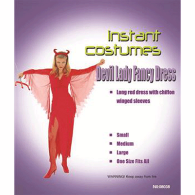 ​Devil Lady Fancy Dress Costume(1872)(2)