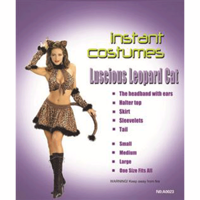 Leopard Print Woman Costume(1811)(2)